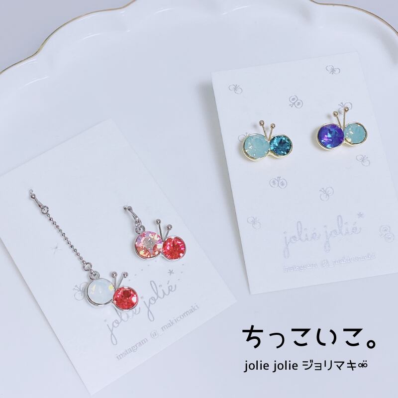 ちっこいこ。イヤーアクセサリー＆ネックレストップ SET