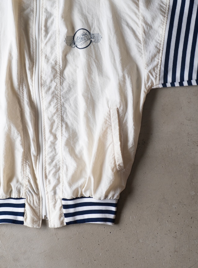 "ARTEX" 1980s Border ribs shell combi jacket