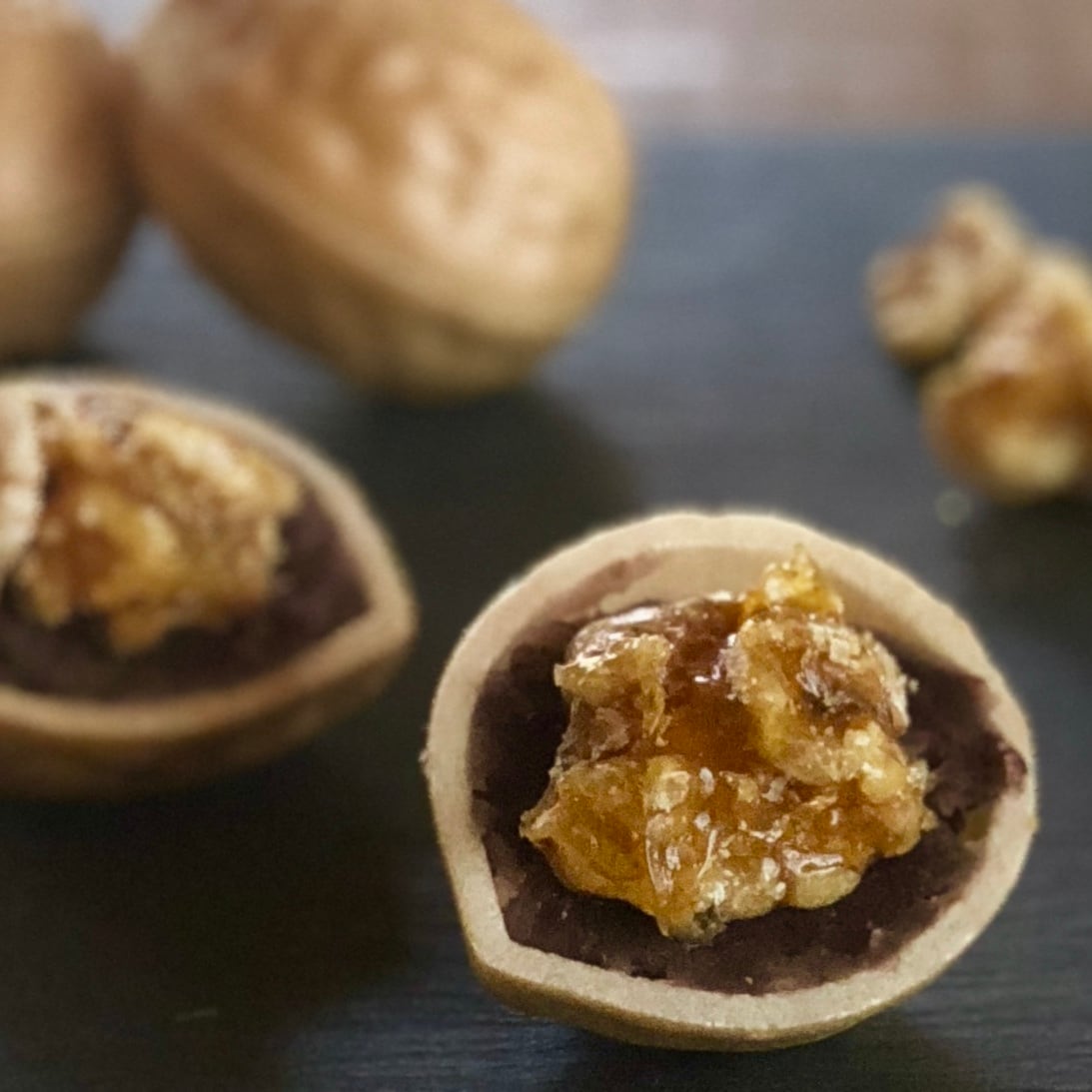 くるみ最中（サービス箱4個入り） | 中津菓子 かねい