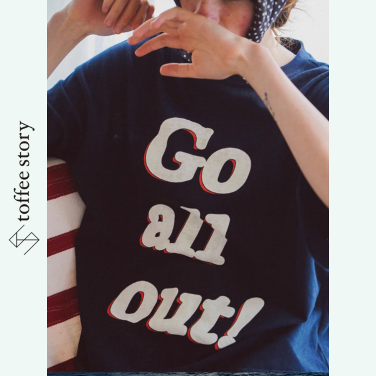【2color】午後の風とシネマロゴTシャツ 《W0182》