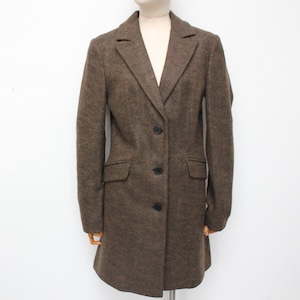 SILVIAN HEACH ミックスウールカーキカラーチェスターコートITALY; GPA25012¥36,000＋tax