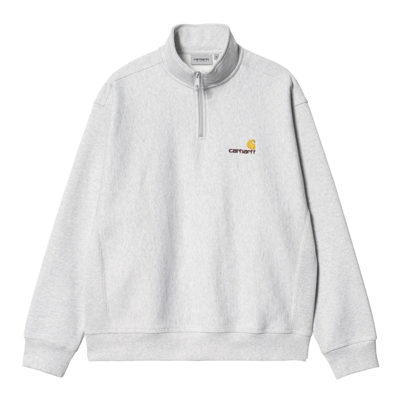 CARHARTT (カーハート)- HALF ZIP AMERICAN SCRIPT SWEAT I027014-24F