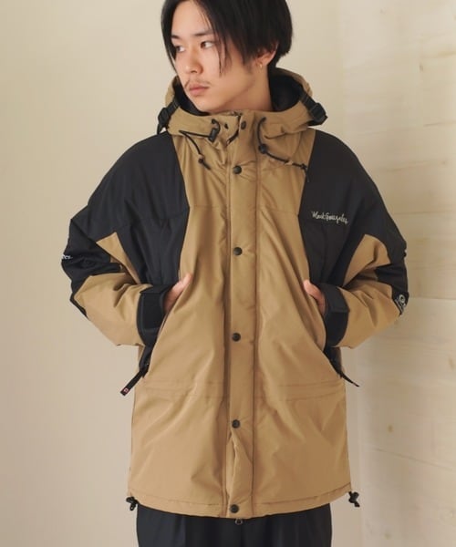 MARK GONZALES (マークゴンザレス) 別注アイテム MOUNTAIN JACKET マウンテンジャケット ベージュ 2G5-60978