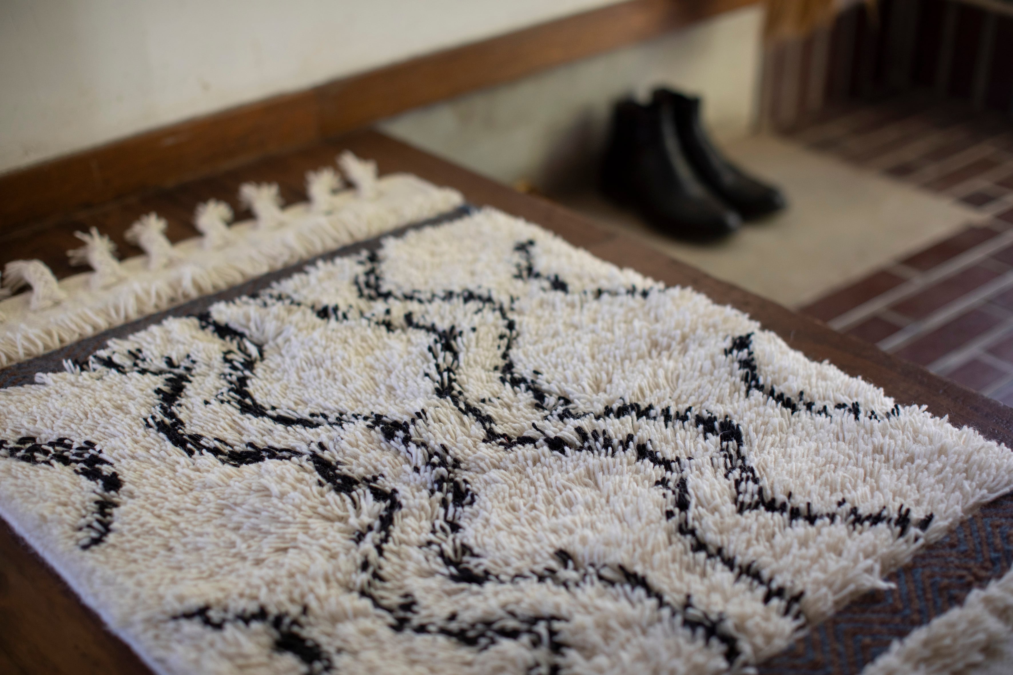 Suno & Morrison / Shaggy Wool Rug〈63×93〉 | iandada