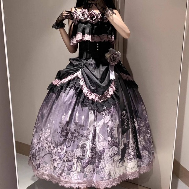 エンジェルガーデンフラワーレースドレスセット