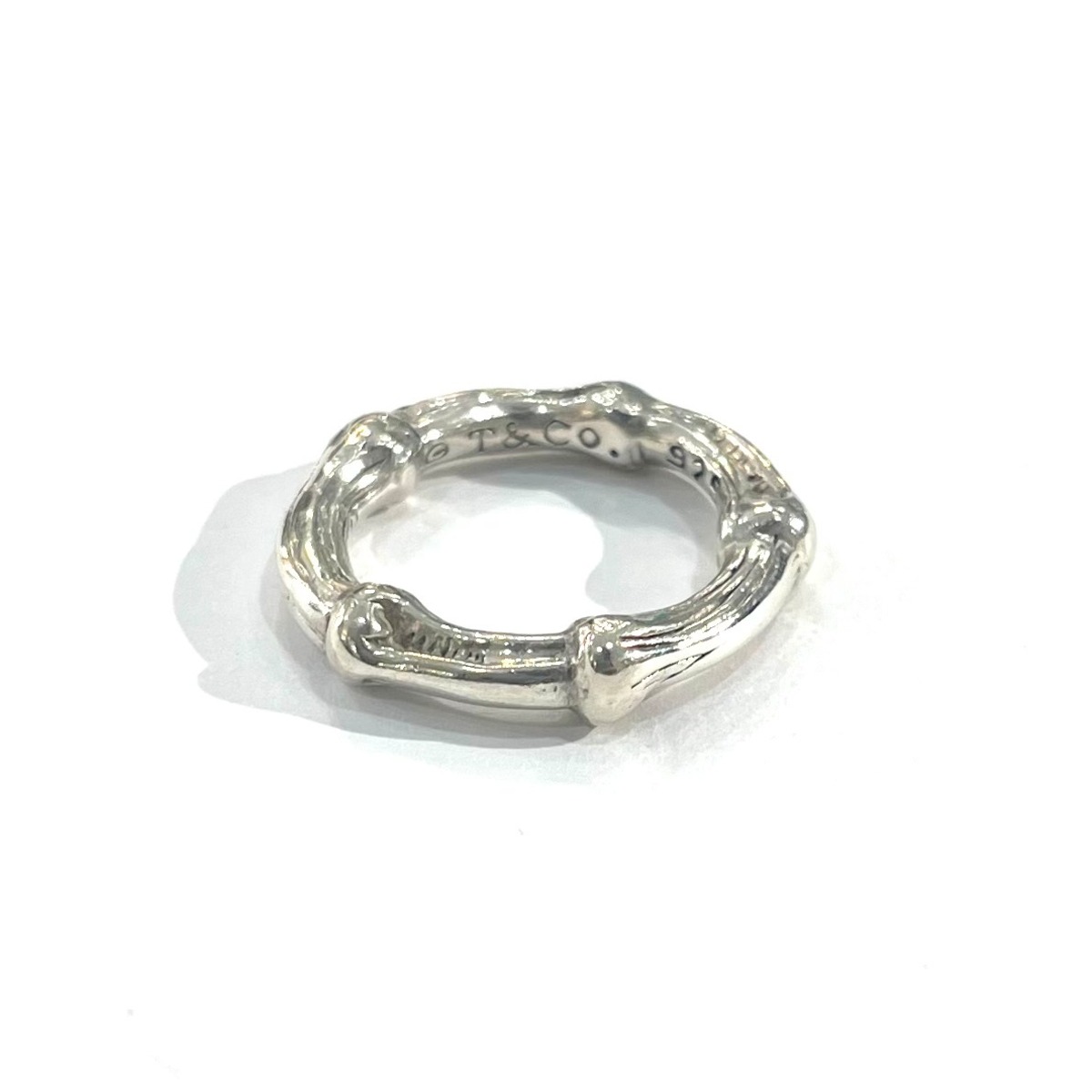 TIFFANY&CO.】【9-10号】2516 TIFFANY &CO ティファニーバンブーリング 