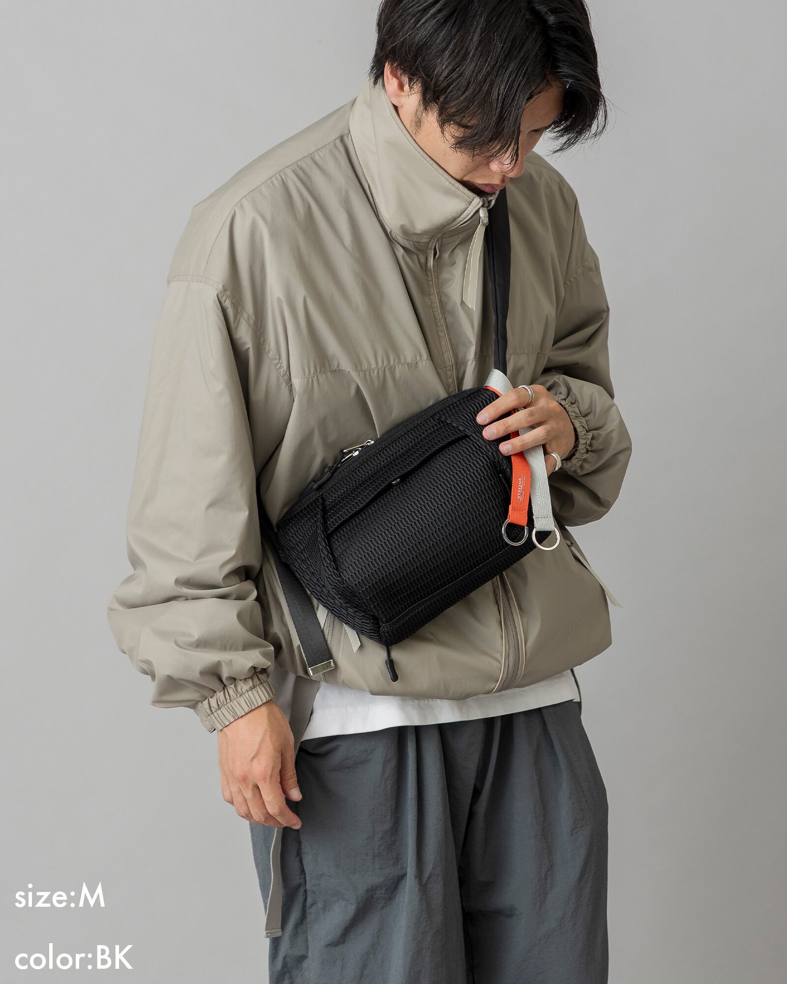 洗濯機で洗える Washable body bag M [edt-129] | EDITA．