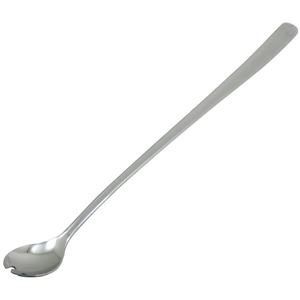 【新着特価】ナガオ ライラック ヨーグルトスプーン 先割れ 268mm 日本製