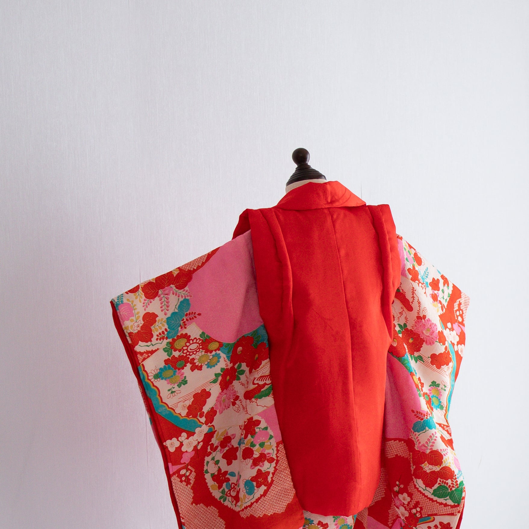 女の子被布style『花重ね』/SS3014 (対応身長目安 85㎝~93cm)