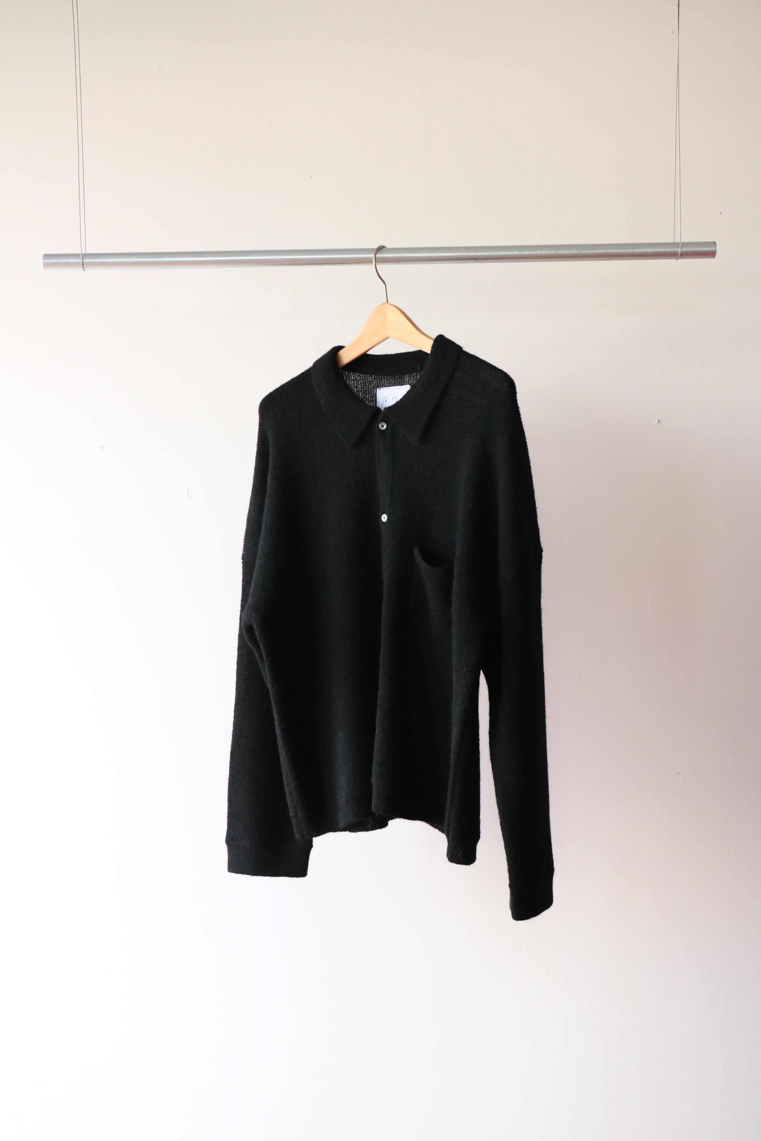 Ancellm -KIMONO KNIT SHIRT- / ANC-KN19 / アンセルム キモノ ニット 