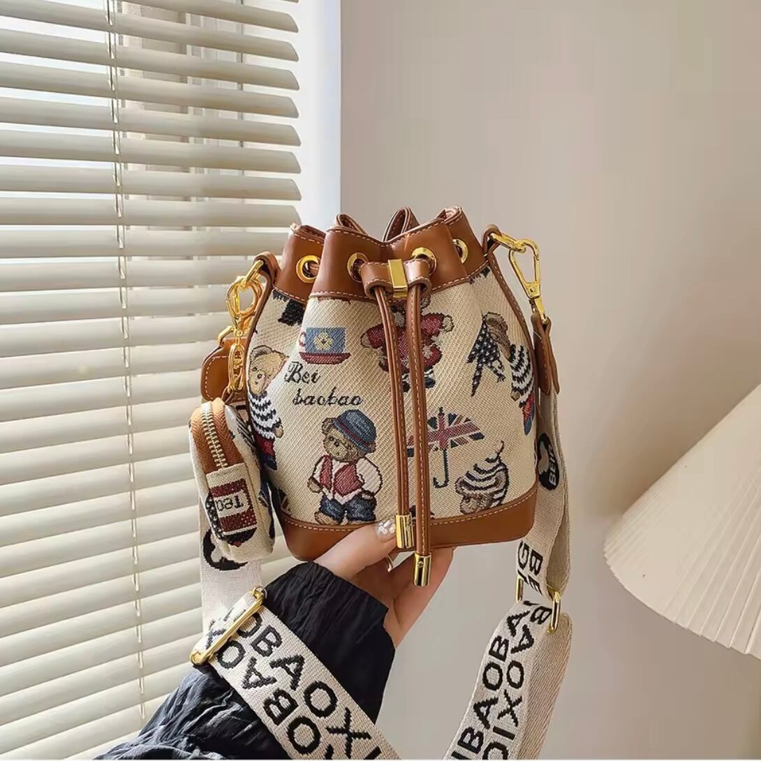 british bear shoulder bag