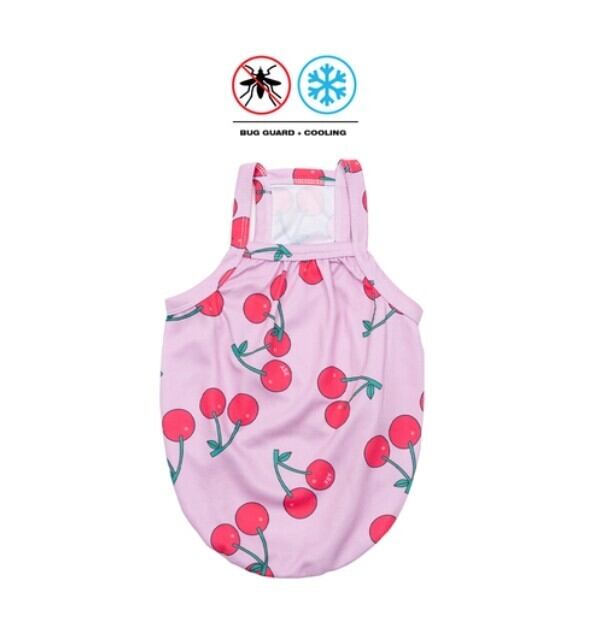 予約【andblank】Sweet Cherry Bug Guard Cooling Sleeveless