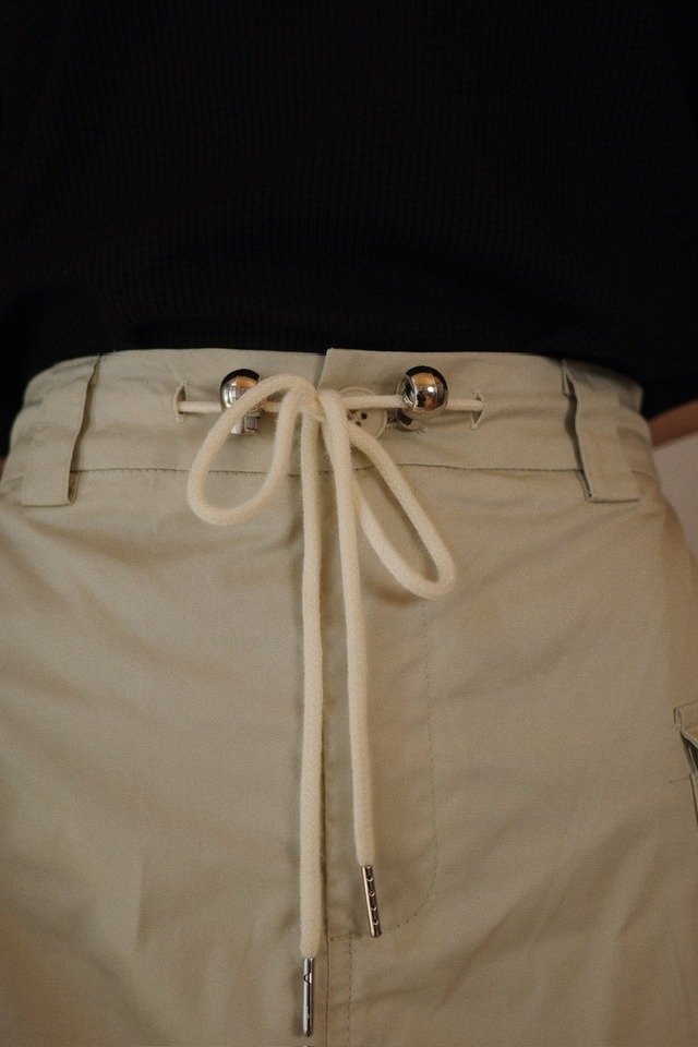 ポケットカーゴスカート / ホワイト