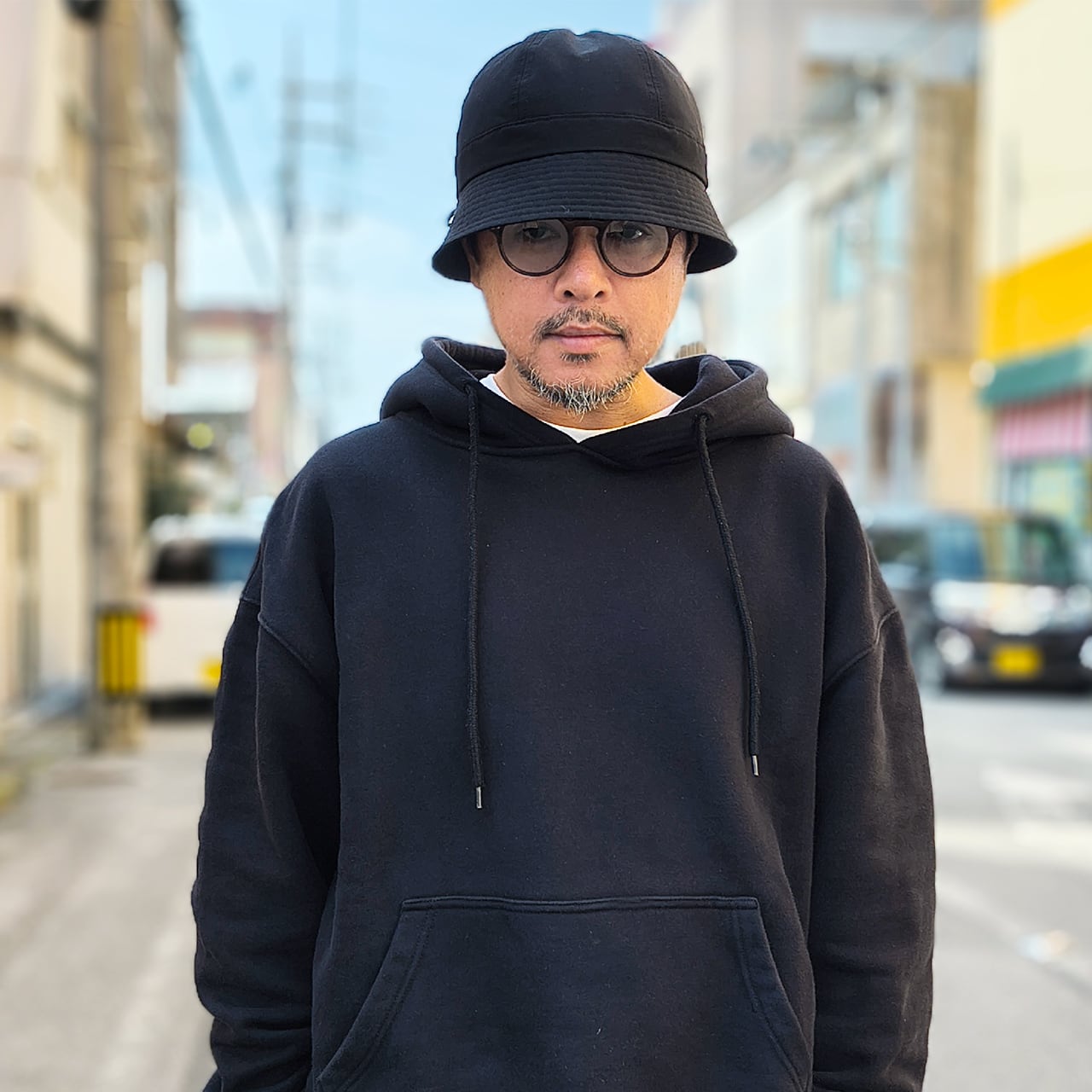 グランジ60/40クロス BELL HAT】 BELL HAT ベルハット 塩縮加工 雨を