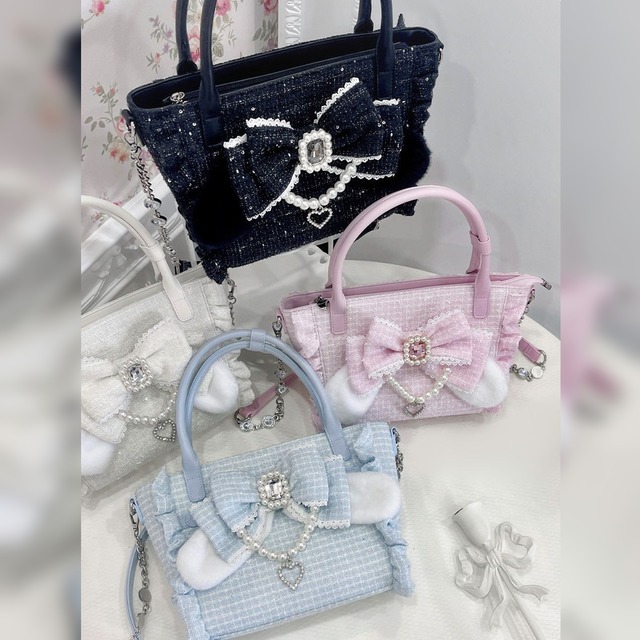 量産型・フレンチガーリーうさぎバッグ