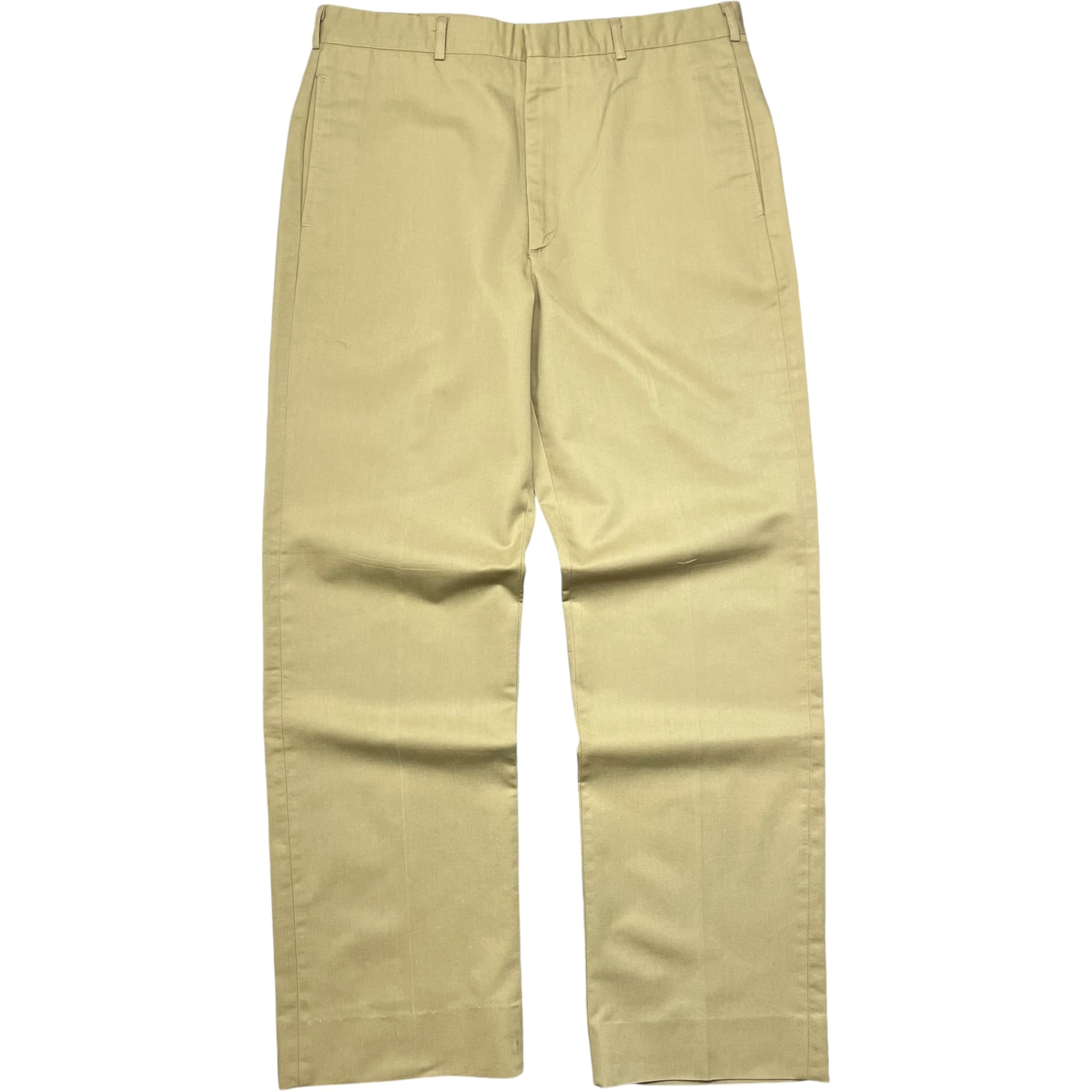 《実寸W30 L31》U.S.ARMY アメリカ陸軍 チノパンツ USA製 60年代 vintage no.4389