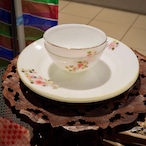 【台湾食器】ミルクガラスのボウル