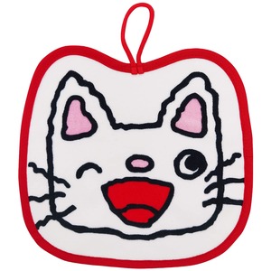【特価処分】ループタオル 約19×18.6cm ノンタン まてまてまて ZM440400