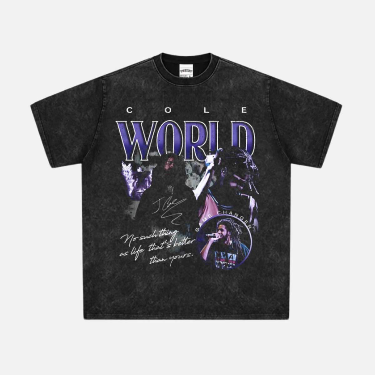 【FLEX1256】J. Cole Vintage Finished Tee | FLEX MADE | フレックスメイド