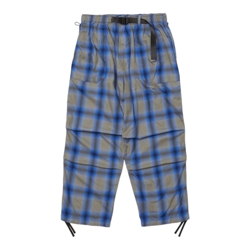 【BAL】PLAID WIDE MOUNTAIN PANT(BLUE)〈国内送料無料〉