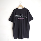 one f . ONLY REMAINS  P Tee　Black