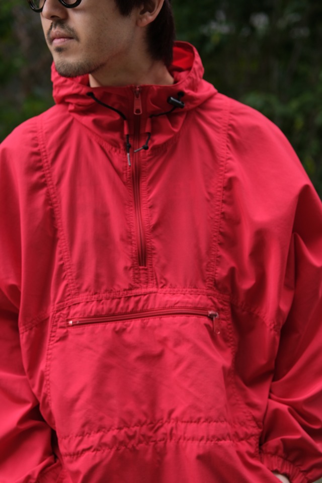 Utah／"L.L.Bean" anorak parka／red