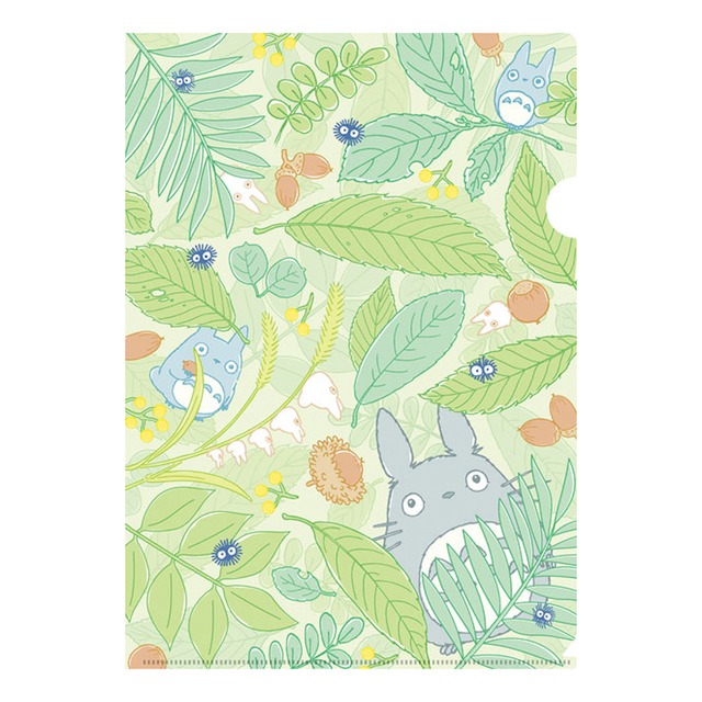 となりのトトロ　A4クリアファイル　森でかくれんぼ（2420）