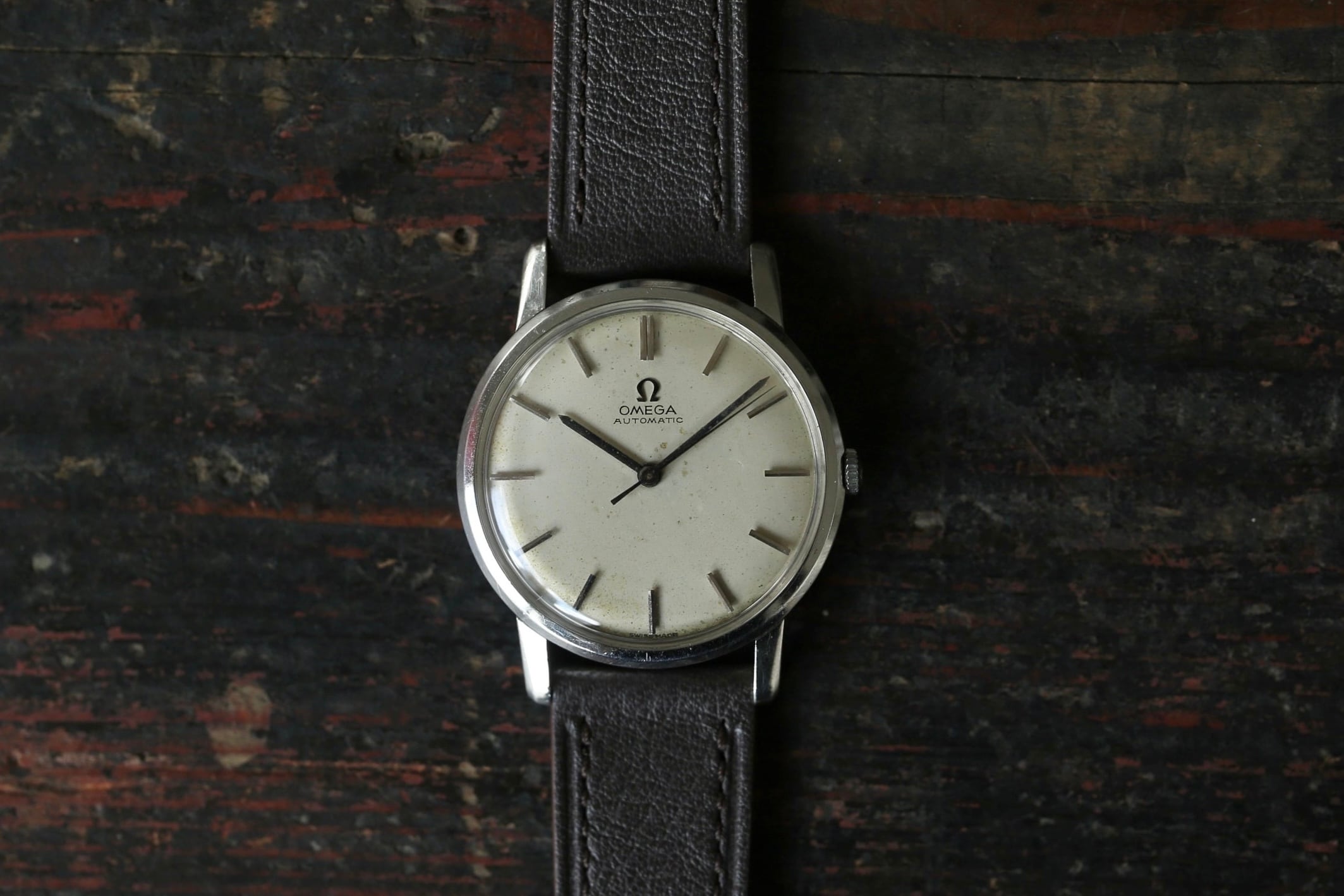 OMEGA】1962年製 オメガ ノンネーム グラデーションエイジング バー