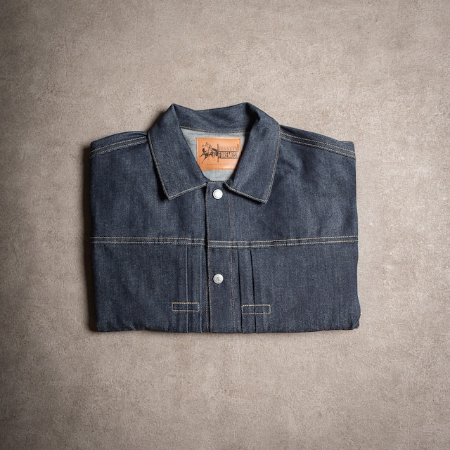 【PENNEY'S FOREMOST】Made In USA "INDIGO" Pleats Jacket 1st Rigid 新品 デニムジャケット インディゴ