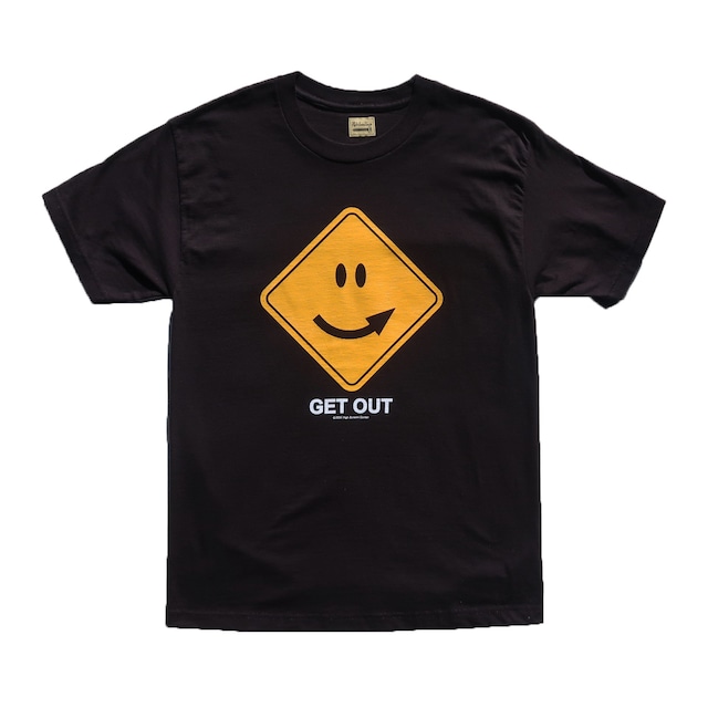 High Scream Center 24SS GET OUT TEE (Black)