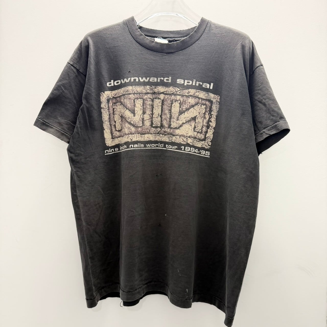 Nine Inch Nails " World Tour 1994-1995 " Fade Tag Fits XL【E5-26】