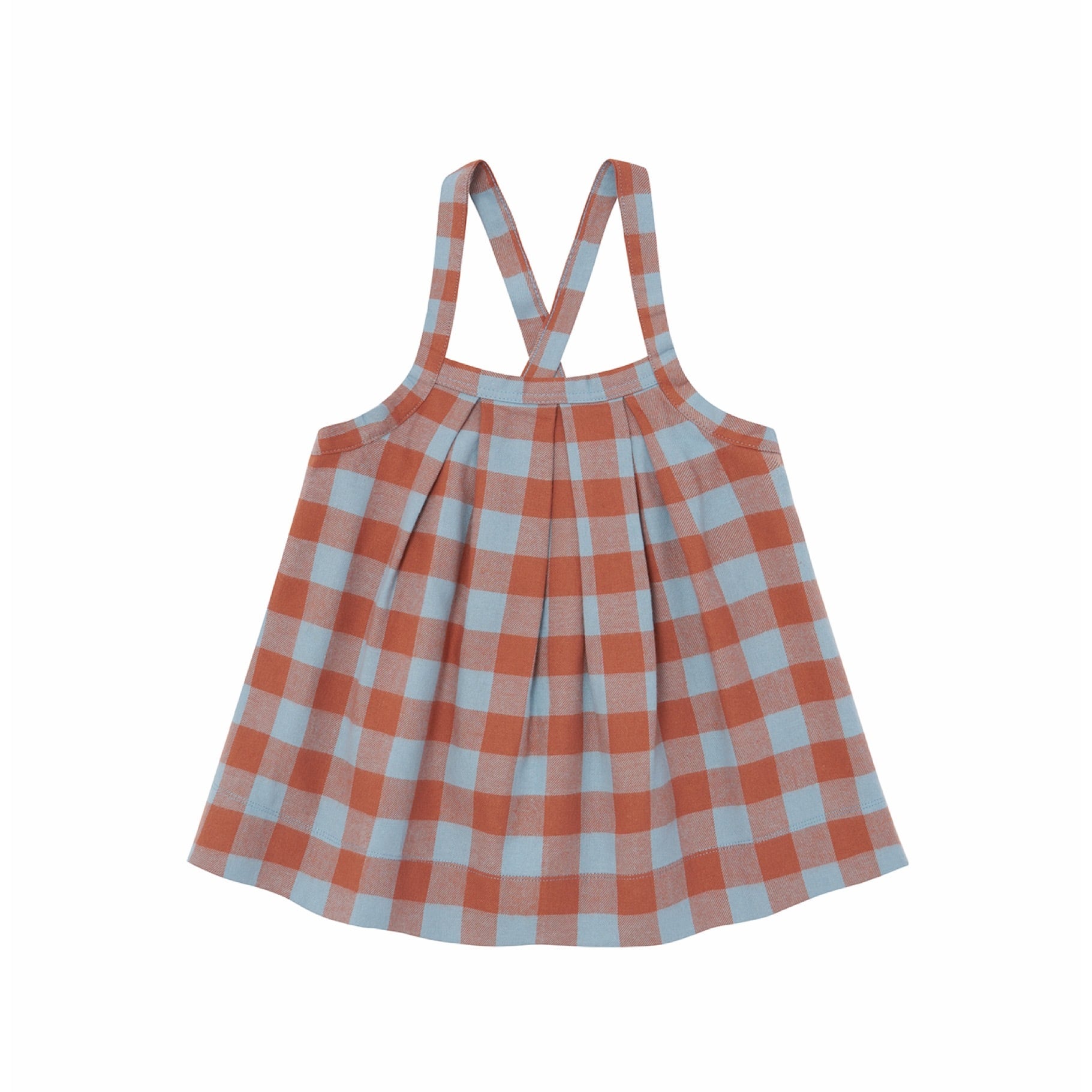 organic zoo / Maple Gingham Tribe Skirt