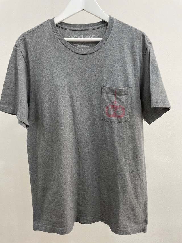 patagonia organic coffon pocket T-shirt