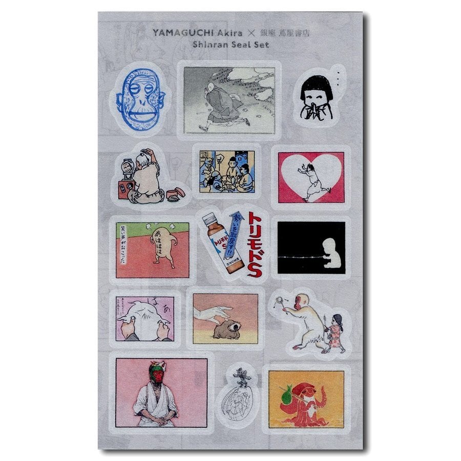山口晃 x 銀座 蔦屋書店: 親鸞シールセット | Mizuma Art Gallery