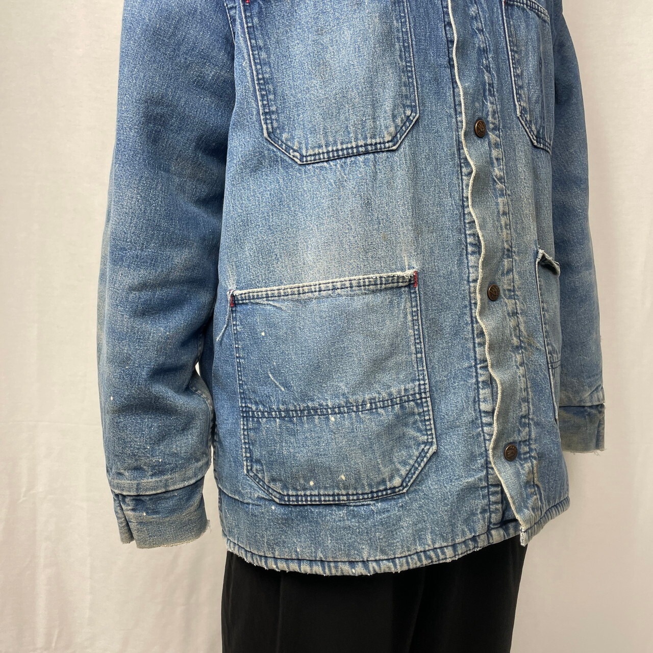 60〜70年代 MADEWELL ブランケットライナー デニムカバーオール メンズ 