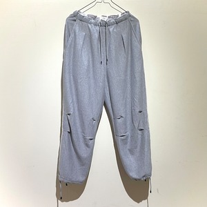PERS PROJECTS / MAVERICK knee tuck TROUSERS / gray