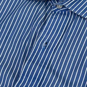 TOMMY HILFIGER トミーフィルフィガー REGULAR FIT PORT NORMAL ストライプ 長袖シャツ ドレスシャツ 16-1/2 32-33/ブルー メンズ