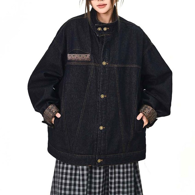 トライバルミックスオーバージャケット   R01529