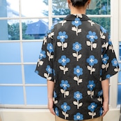 山旅×HAREKI/Flower shirt