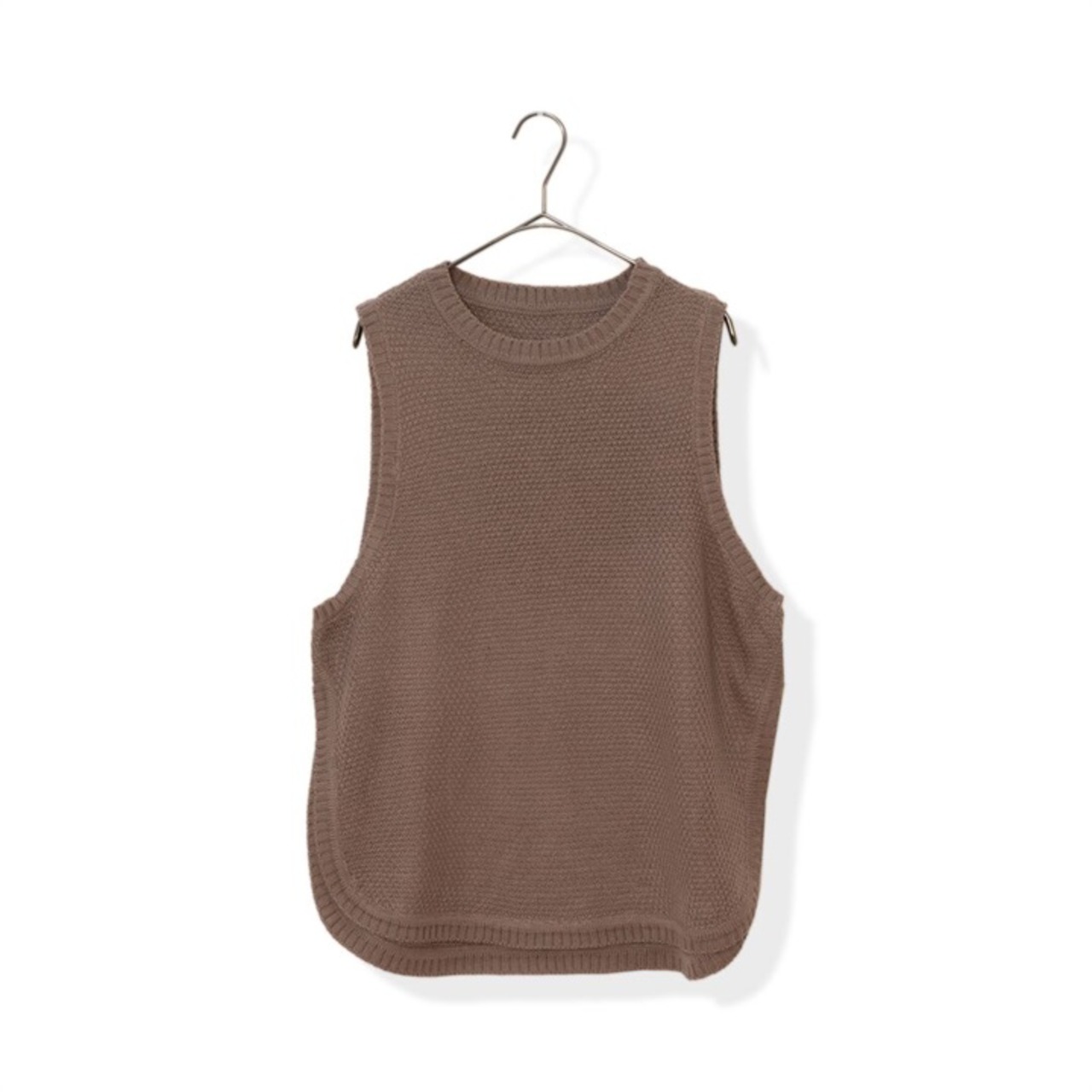 【PAGEONE】ラーベン編み7Gニットベスト