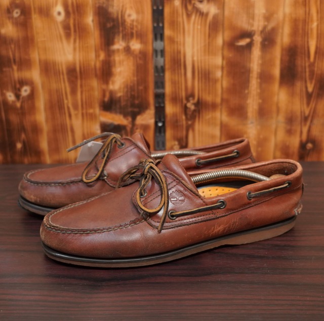 timberland デッキシューズ　us10 28cm/ティンバーランド　レザー
