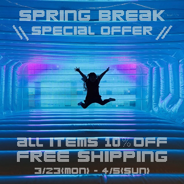 【春休みキャンペーン】全品10%OFF＋送料無料