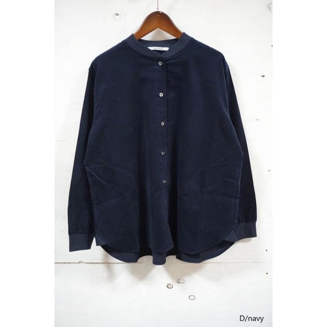 nachukara(ナチュカラ）シャツコール×リブシャツジャケット【日本製】