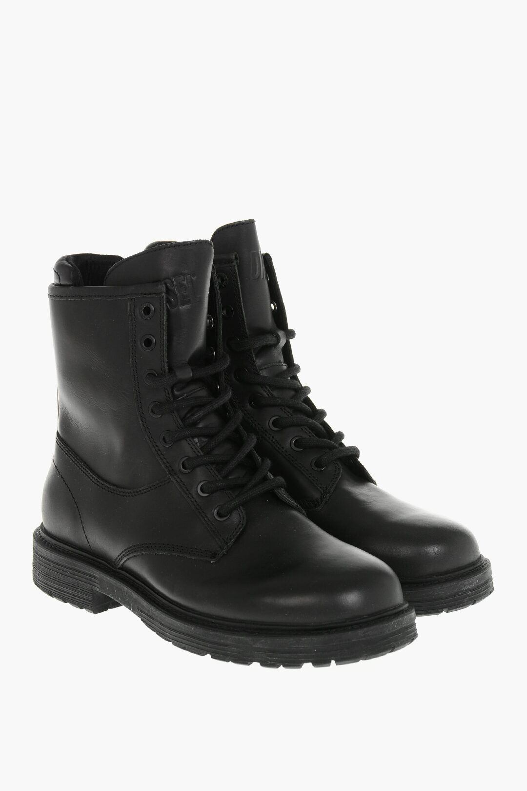 DIESEL ブーツ レザー・ラバー