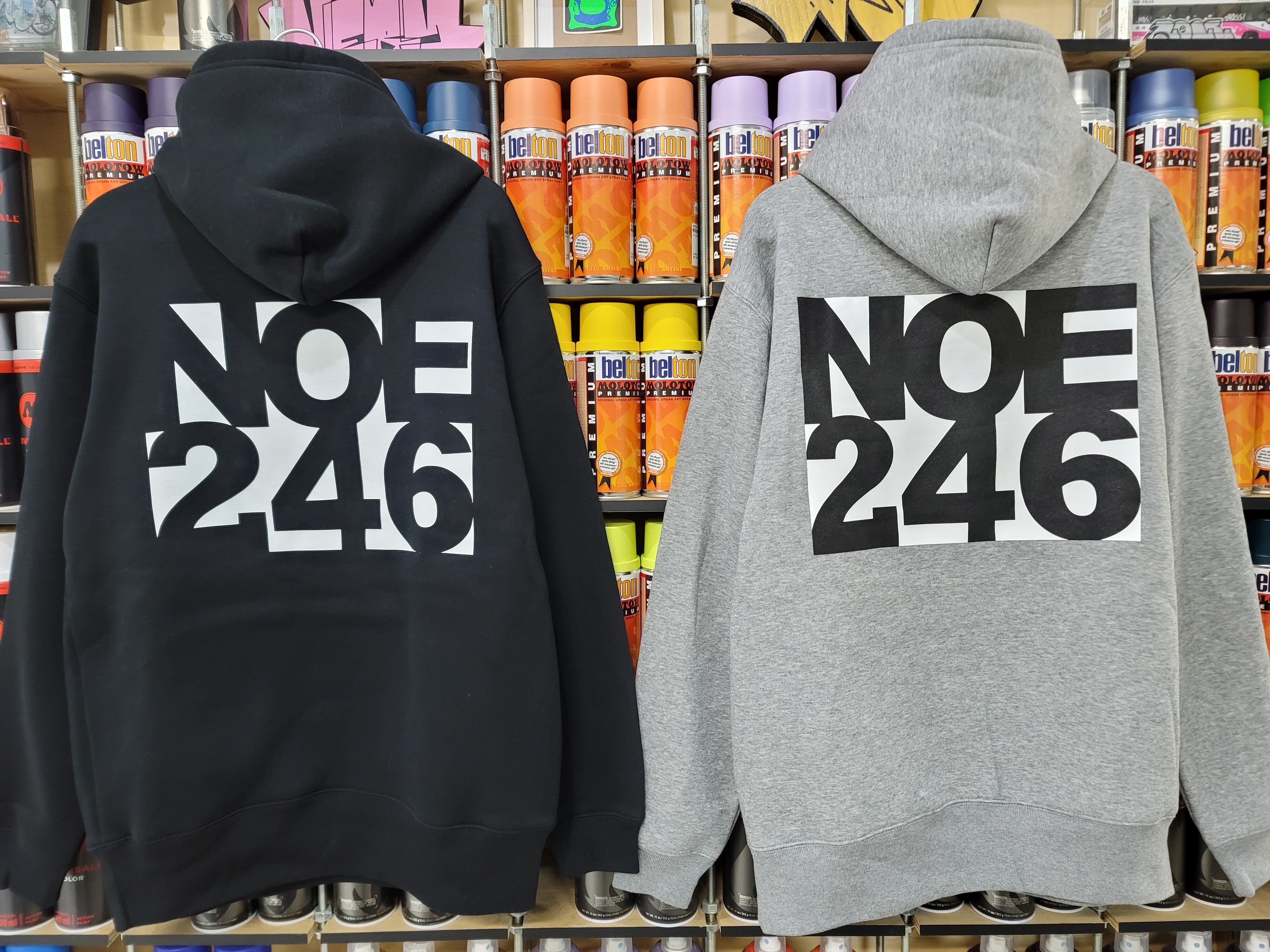 NOE246】 logo hoodie | STOPOVER