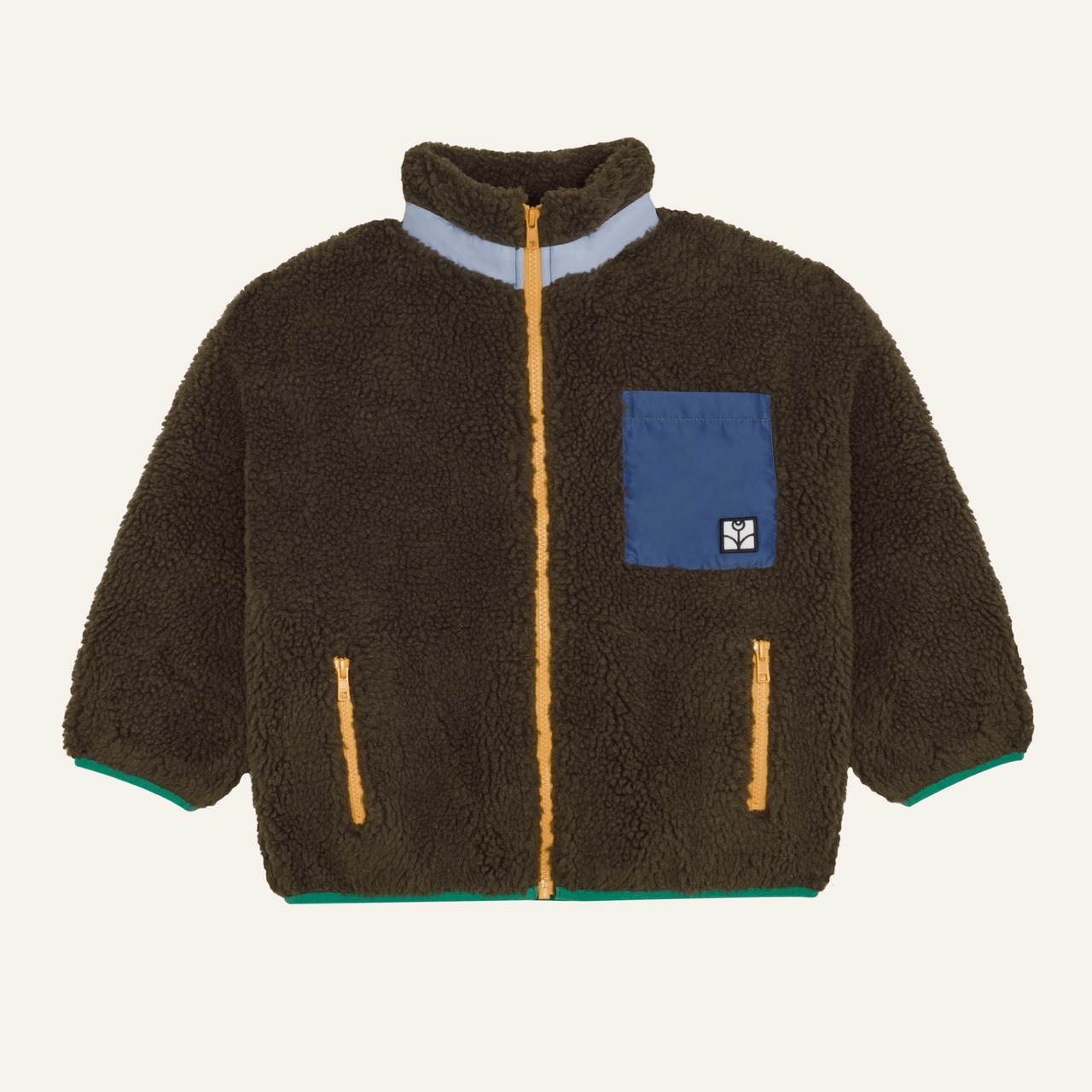 the campamento/Green Teddy Jacket