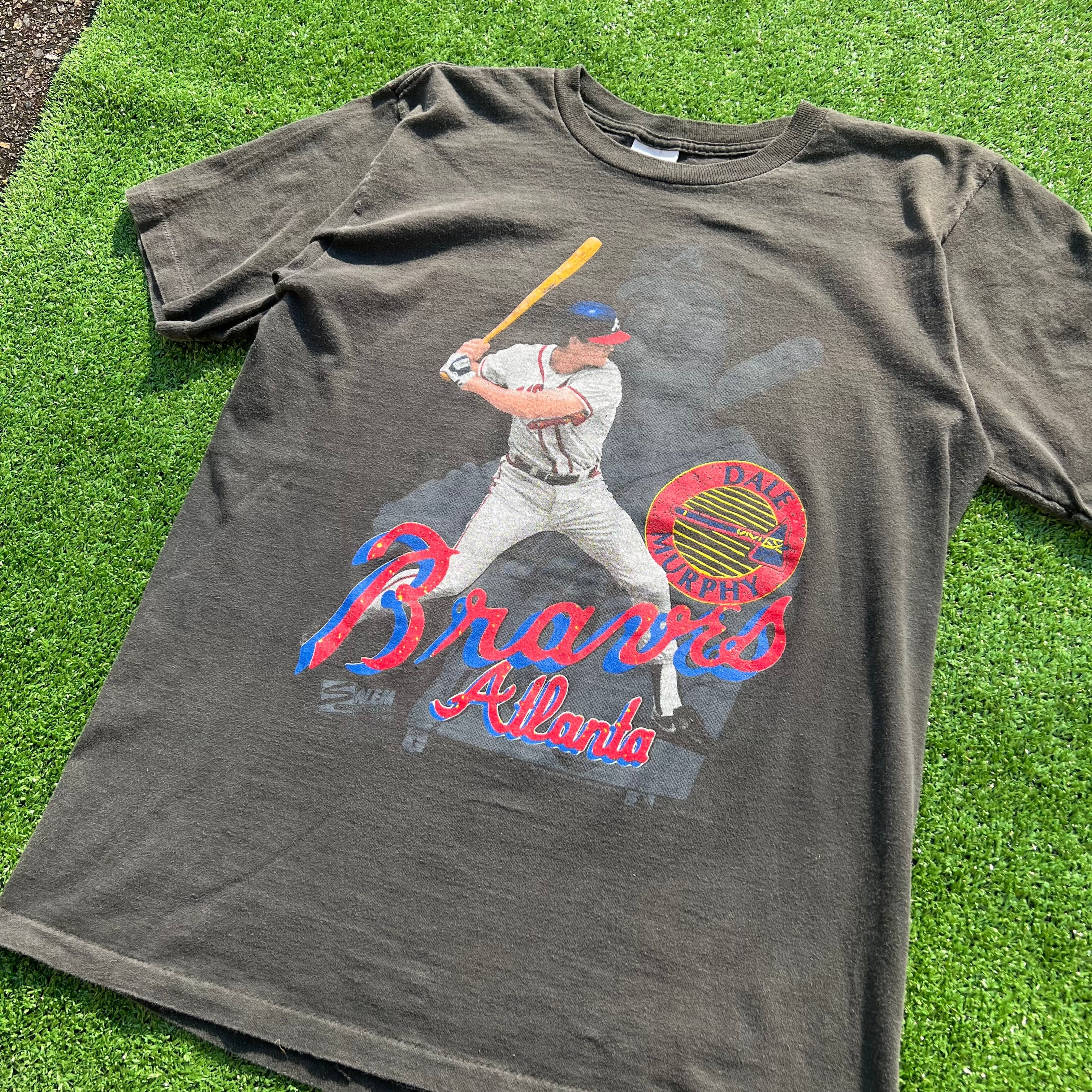 MLB 1990年 USA製 アトランタ・ブレーブス デール・マーフィー Tシャツ