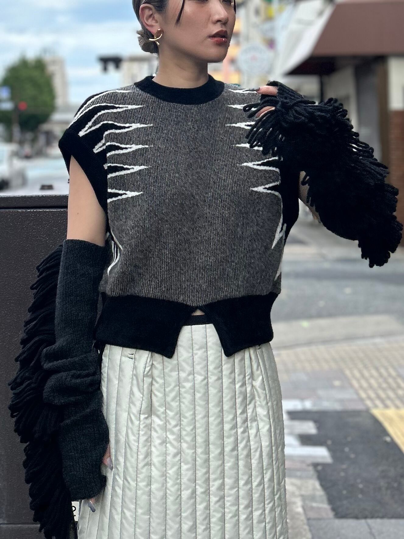24AW】FUMIE TANAKA フミエタナカ / giza v vest / ベスト | TRENT 