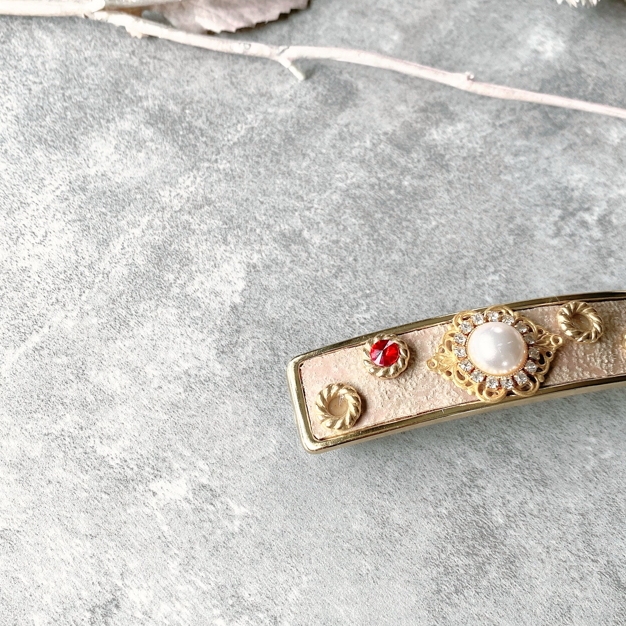 ヴィンテージ、バレッタ フランス製宝石ヴィンテージバレッタ | JVINTAGE ジェイヴィンテージ