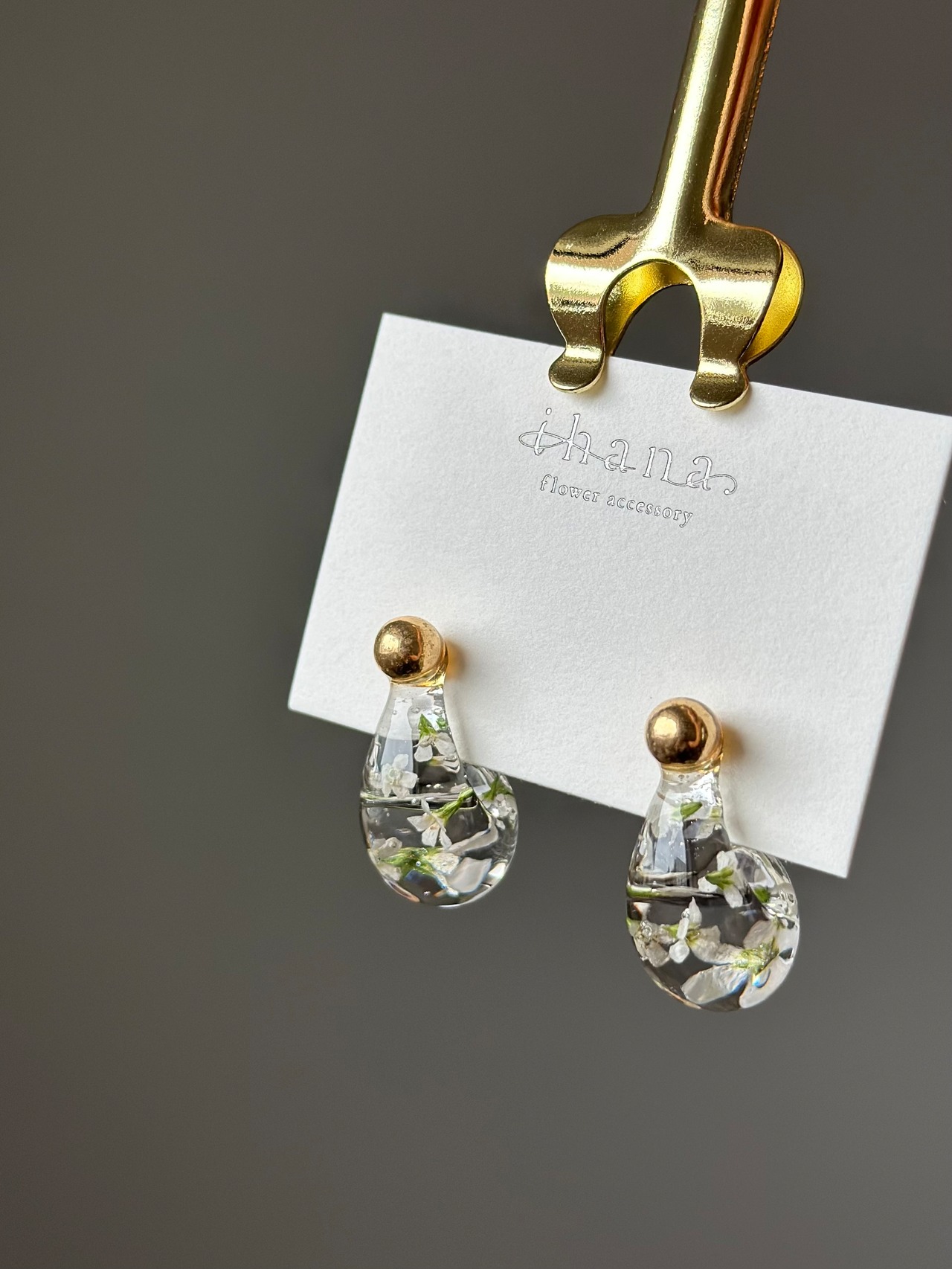 creeping baby's breath drop pierce 【数量限定】